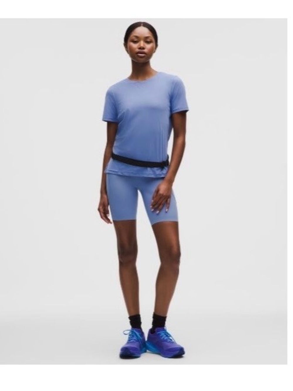lululemon athletica Biker Shorts - Prep Blue